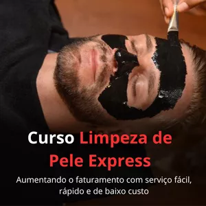 Imagem de capa para o Curso online Limpeza de pele Express 