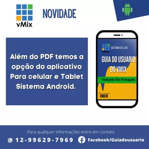 Imagem de capa para o Ebook GUIA DO USUARIO DO VMIX