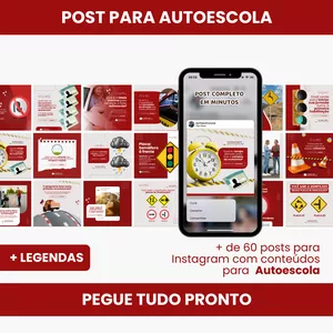 Imagem de PACK PARA AUTOESCOLA criado por Creative Packs Arts na hotmart