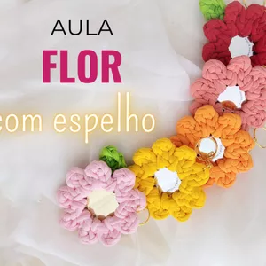 Imagem de capa para o Curso online CHAVEIRO FLOR ESPELHO