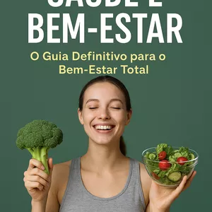 Imagem de capa para o Ebook Saúde e bem estar