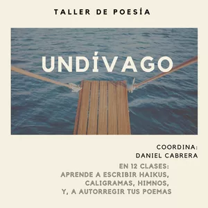 Imagen de portada para Curso online Taller de poesía "Undívago"