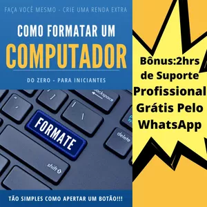 Imagem de capa para o Ebook Como Formatar Um Computador
