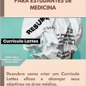 Imagem de capa para o Ebook Domine o Currículo Lattes: Guia Completo para Estudantes de Medicina