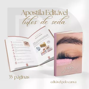 Imagem do curso Apostila Editável Extensão de Cílios TUFOS DE SEDA
