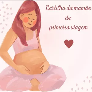 Imagem de capa para o Ebook Cartilha da mamãe de primeira viagem
