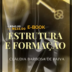 Imagem de capa para o Ebook ESTRUTURA E FORMAÇÃO DAS PALAVRAS