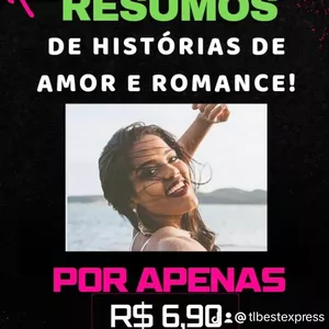 Imagem de capa para o Ebook 250 resumos de histórias de amor e romance.