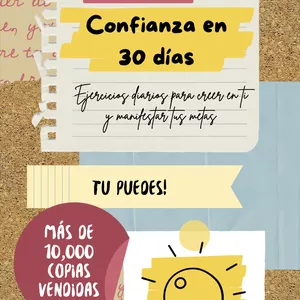 Imagen de portada para Ebook Confianza en 30 días: Guía práctica para reconectar con tu poder interior