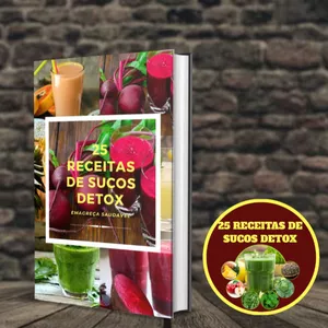 Imagem de capa para o Ebook RECEITAS DETOX FITNESS
