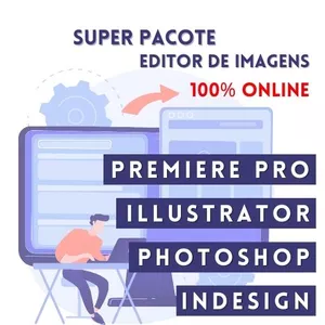 Imagem de capa para o Curso online Pacote Editor de Imagens