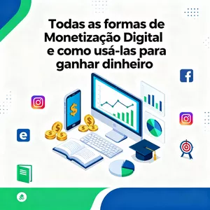 Imagem de capa para o Ebook Como usar a IA para ganhar dinheiro.