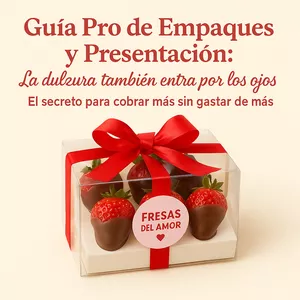 Imagen de portada para Ebook Guía Pro de Empaques y Presentación: El secreto para cobrar más sin gastar de más
