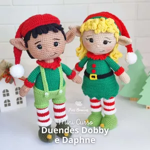 Imagem de capa para o Curso online Mini Curso Duendes Dobby e Daphne