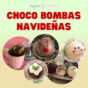 Imagen de portada para Curso online CHOCO BOMBAS NAVIDEÑAS