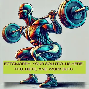 Cover image for Ebook Ectomorph, your solution is here! Tips, diets, and workouts.