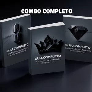 Imagem de capa para o Ebook COMBO LOOKMAXING – Guia e Método da Aparência Masculina