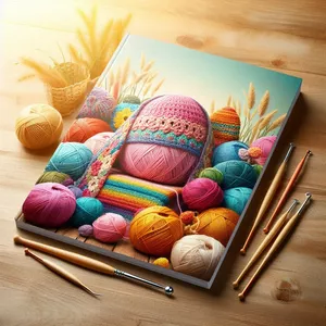 Imagem de capa para o Ebook bem vindo ao mundo do crochê 