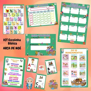 Imagem de capa para o Ebook Kit Arca de Noé para Escola Bíblica