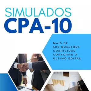 Imagem de capa para o Ebook Simulados ANBIMA CPA-10 (ATUALIZADO 2023)