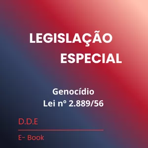 Imagem de capa para o Ebook CRIME DE GENOCIDIO LEI Nº 2889/56