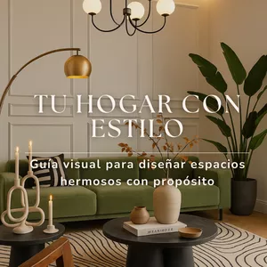 Imagen de portada para Ebook Tu hogar con estilo. Guía visual para diseñar espacios hermosos con proposito