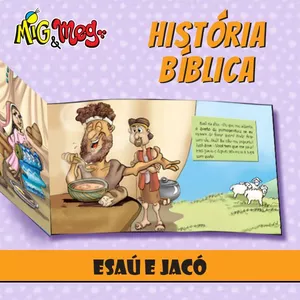 Imagem de capa para o Ebook História Esaú e Jacó