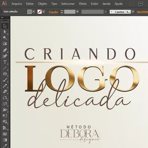 Imagem de Curso Criando Logo Delicada criado por Debora Designer na hotmart