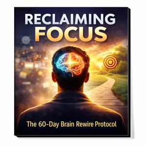 Cover image for Ebook RECLAIMING FOCUS: The 60-Day Brain Rewire Protocol