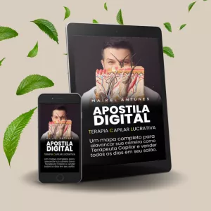 Imagem de capa para o Curso online APOSTILA DIGITAL | Terapia Capilar Lucrativa
