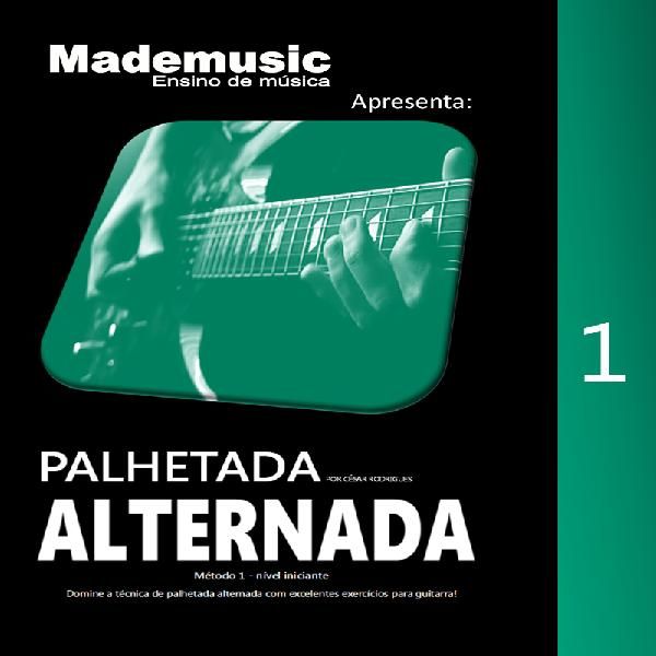 Imagem do curso Método Palhetada Alternada 1 - Iniciante 
