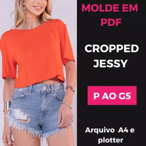 Imagem de capa para o Ebook Molde em PDF - Cropped Jessy