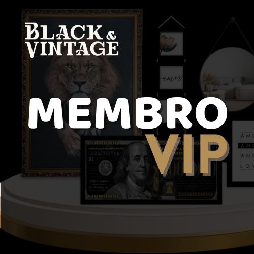 Assinatura Black & Vintage por Gabriel