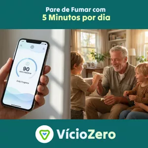 Imagem do curso VícioZero - Aplicativo que usa Neurociência com I.A para acabar com vícios