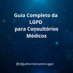 Imagem de capa para o Ebook Guia Completo da LGPD para Consultórios Médicos
