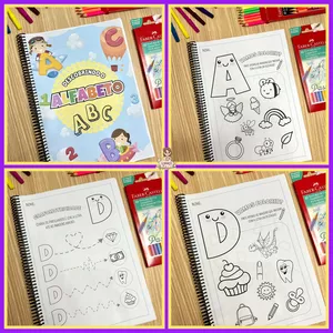 Imagem de capa para o Ebook Apostila Descobrindo o Alfabeto