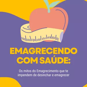 Imagem de capa para o Ebook Emagrecendo com Saúde