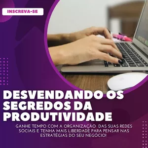 DESVENDANDO OS SEGREDOS DA PRODUTIVIDADE por Fe Ribeiro