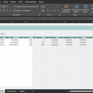 Imagem de capa para o Ebook Planilha para Juntar Dinheiro