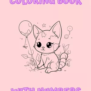 Imagen de portada para Ebook Coloring Book with numbers