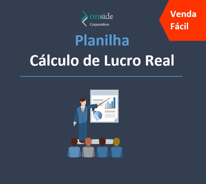 Planilha Planilha de Cálculo de Lucro Real 5.0