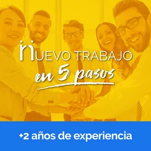 Imagen de portada para Curso online Nuevo trabajo en 5 pasos: profesionales con más de 2 años de experiencia 