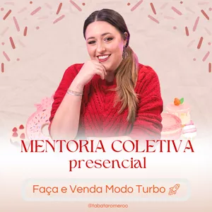 Imagem de capa para o Evento presencial Faça e Venda Modo Turbo: dê um gás na sua Confeitaria!