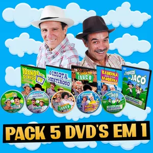 Imagem de capa para o Curso online Pack 5 em 1 Dvds de Nilton Pinto e Tom Carvalho