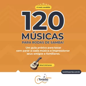 Imagem de capa para o Ebook Apostila 120 Músicas Cifradas Para Show  (Iniciante)