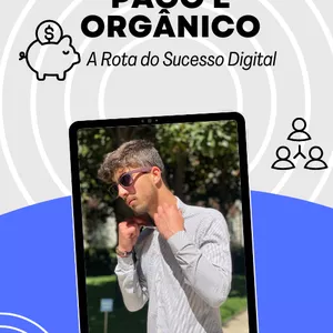 Imagem de capa para o Ebook Tráfego Pago e Orgânico: A Rota do Sucesso Digital