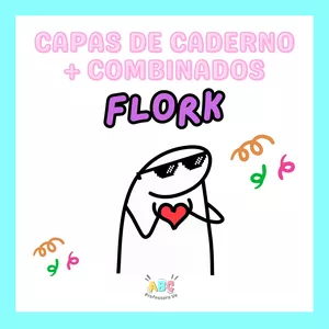 Imagem de capa para o Ebook Capas de Caderno + Combinados Flork