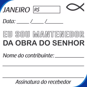 Imagem de capa para o Curso online Modelo de carnê de contribuição para igreja