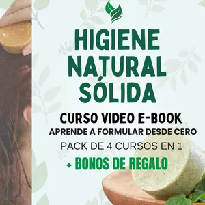 Imagen de portada para Ebook EcoHigiene DIY Curso de Cosmética Sólida
