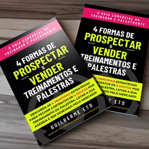 Imagem de capa para o Curso online E-book - 4 formas de prospectar e vender treinamentos e palestras